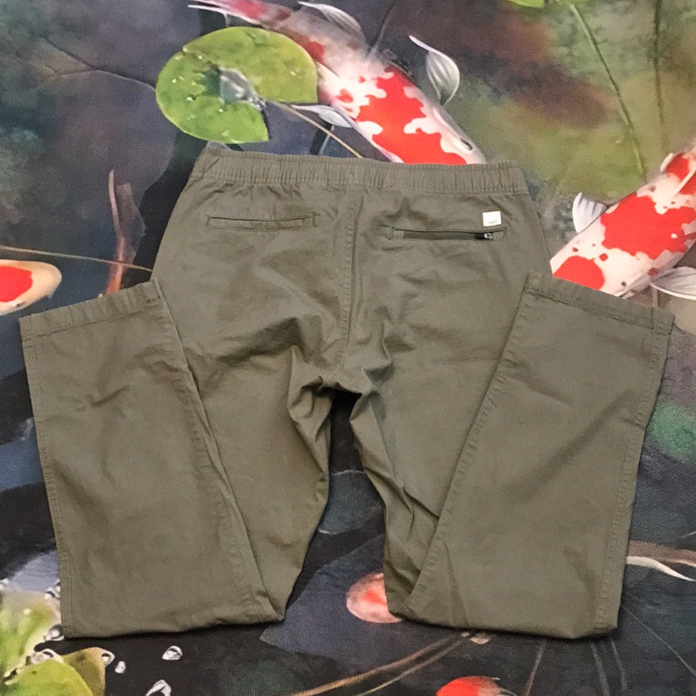 🐬VUORI Ripstop Dark Olive Green Pants - Picture 4 of 8